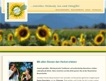Tablet Screenshot of bauernherbst.de